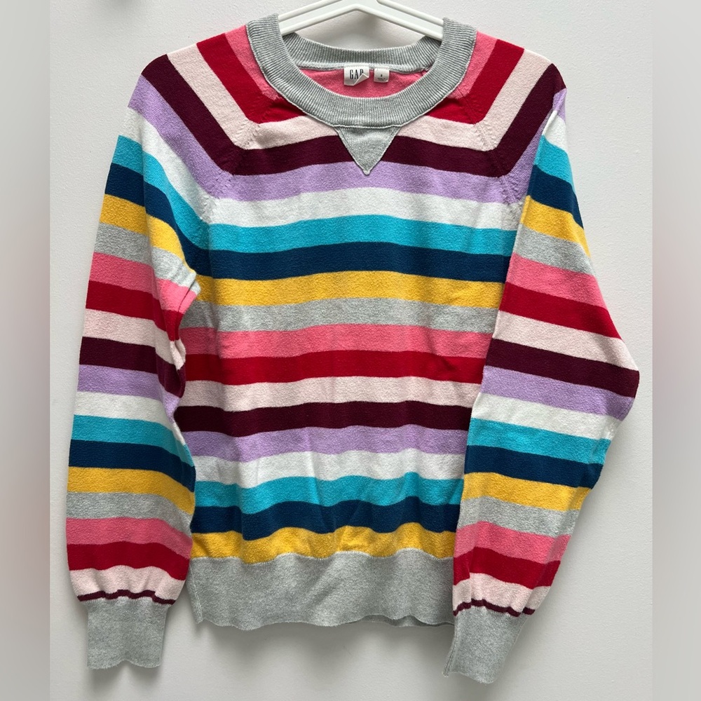 GAP Multicolor Striped Sweater Women S